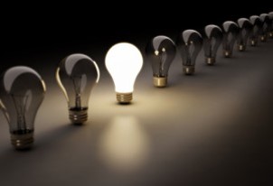The bright ideas shine.